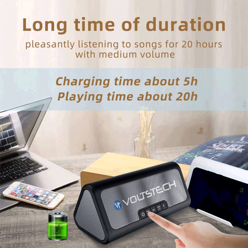  [AUSTRALIA] - Bluetooth Wireless Charging Speaker Dock Station, NE100 Premium Stereo Sound Super-Bass Speaker, 3 in 1 Audio Player with Built-in Mic for Handsfree Calls Compatible with iPhone and Samsung Phones