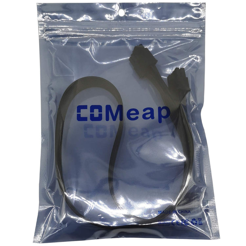  [AUSTRALIA] - COMeap CPU 8 Pin Male to CPU 8 Pin (4+4 Detachable) Male EPS-12V Motherboard Power Adapter Cable for Corsair Modular Power Supply 25-inch(63cm)