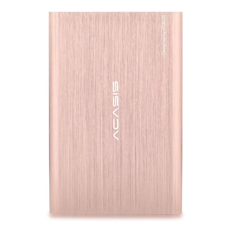  [AUSTRALIA] - ACASIS HDD 2.5" 120GB Portable External Hard Drive USB3.0 Hard Disk Storage Devices for PC,Laptop,Mac,PS4, Xbox one (Gold) Gold