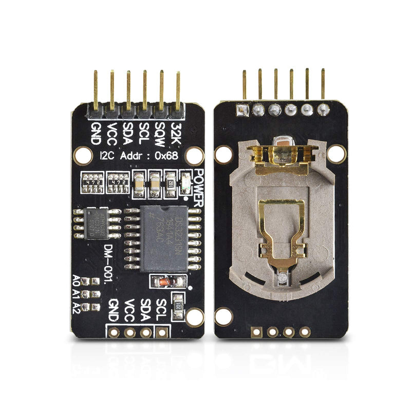  [AUSTRALIA] - DS3231 RTC Module, Aideepen 2PCS DS3231 AT24C32 IIC High Precision Real Time Clock Breakout Replace DS1307