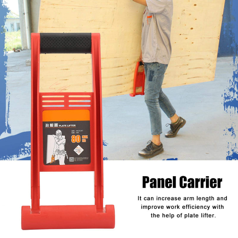 [AUSTRALIA] - 80Kg Plywood and Sheetrock Panel Carrier, ABS Panel Lifter Board Carrier Plate Plywood Loader with Skid-Proof Handle for Household Industrial