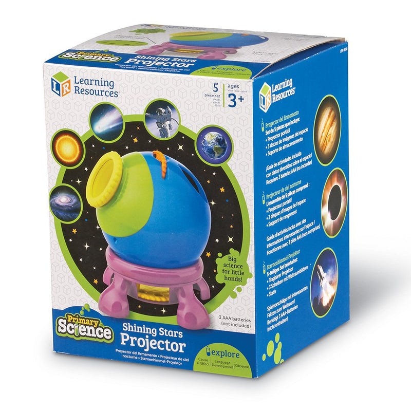 Learning Resources Shining Stars Projector, Solar System Space Toy Set, 5 Piece Set, Ages 3+ - LeoForward Australia