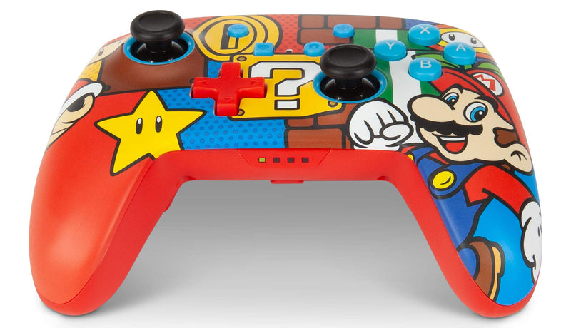  [AUSTRALIA] - PowerA Enhanced Wireless Controller for Nintendo Switch - Mario Pop (Only at Amazon) Mario Pop (only at Amazon.com)