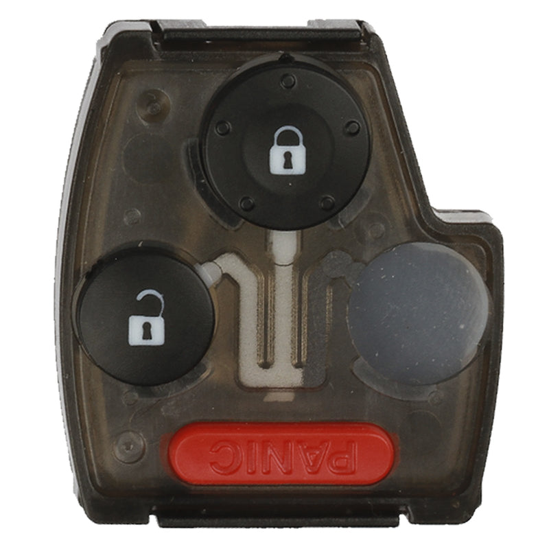  [AUSTRALIA] - KeylessOption Keyless Remote Uncut Key Fob Shell Button Pad With Chip Slot For OUCG8D-380H-A