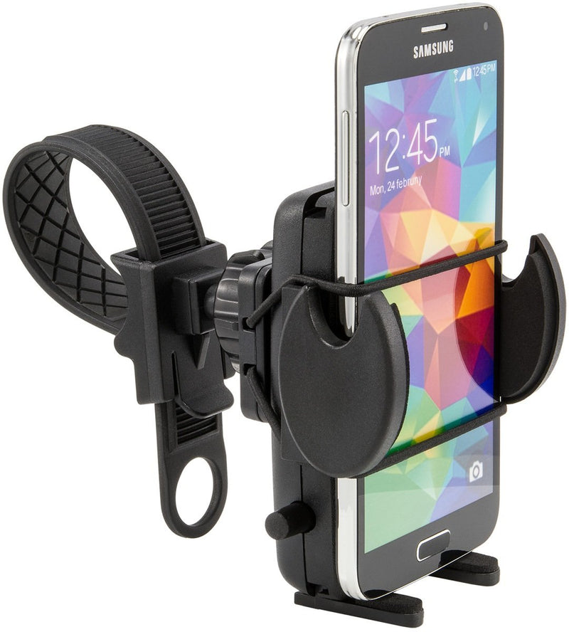  [AUSTRALIA] - Arkon Mounts SM434 Bike or Motorcycle Phone Holder Strap Mount for iPhone 13 12 11 Pro Max Galaxy S21 S20 Note 20 10 Retail Black