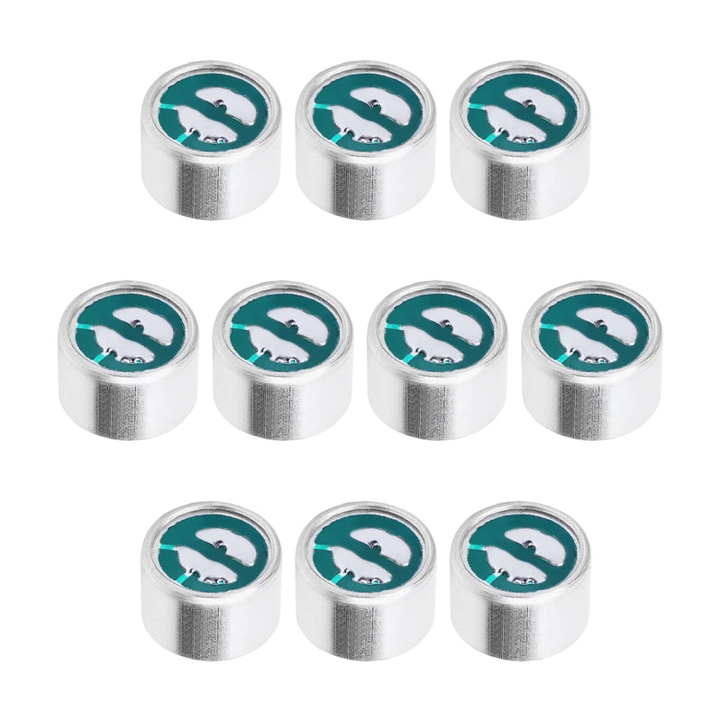  [AUSTRALIA] - Fielect 10Pcs 9767-52DB Electret Microphone Pickup 9.7mm x 7mm Cylindrical Condenser MIC with Solder Joint for PCB