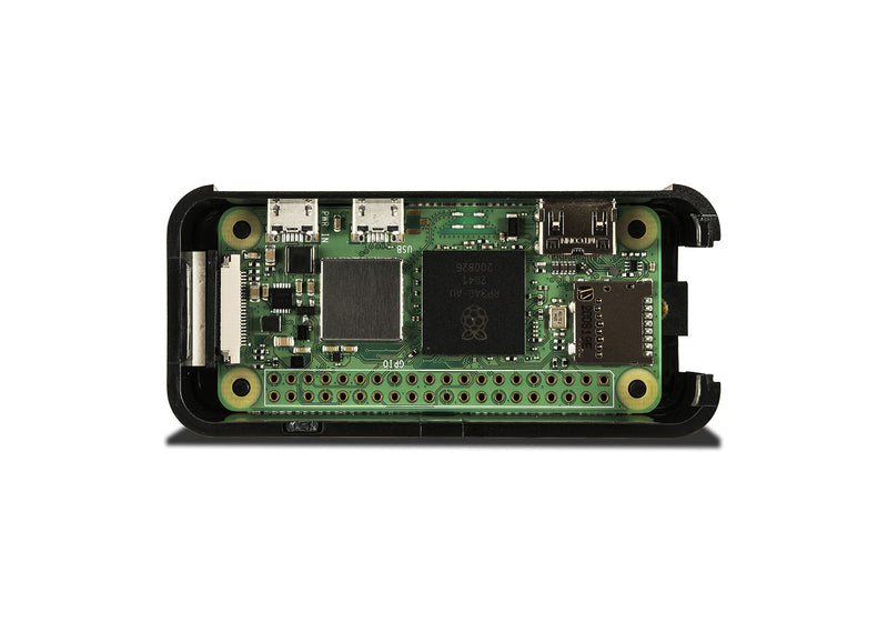  [AUSTRALIA] - Vilros Raspberry Pi Zero Compatible Multi Purpose Case (Black) Black