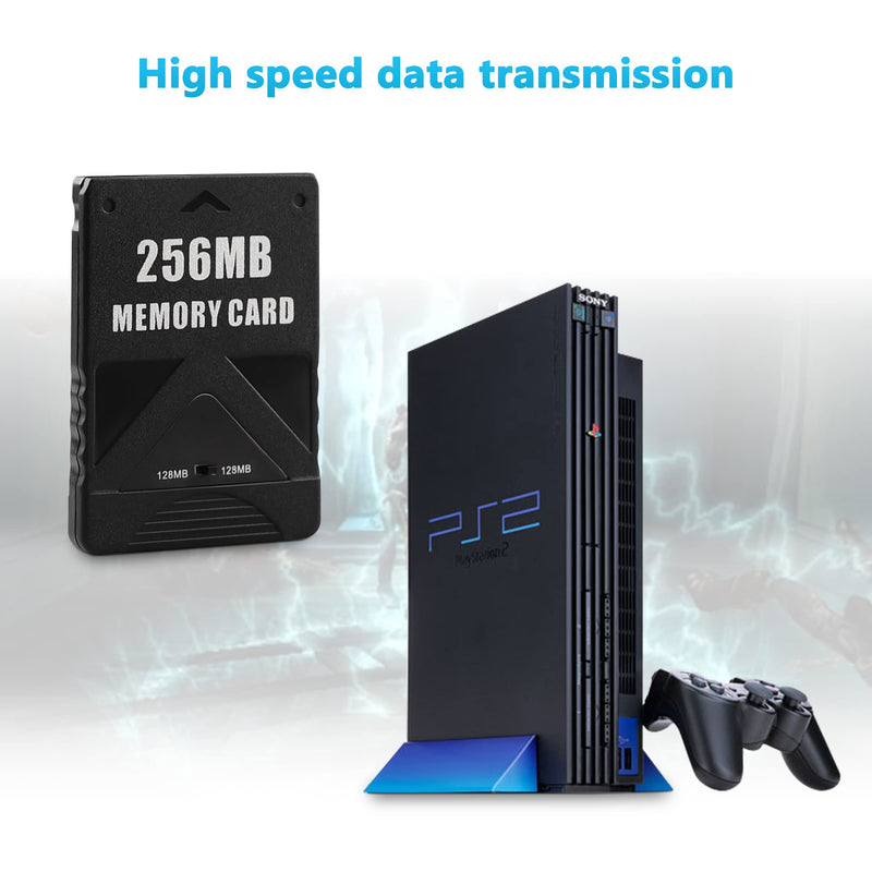  [AUSTRALIA] - PS2 Memory Card, 256MB High Speed Memory Card for Sony Playstation 2