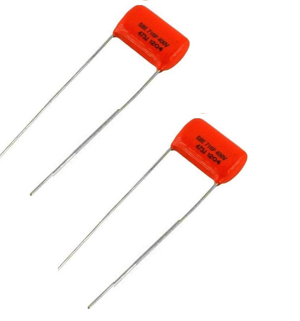  [AUSTRALIA] - .047 uf, 400 Volt Orange Drop Film Capacitors - Pair (2X)