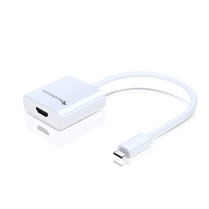  [AUSTRALIA] - BlueRigger USB-C ( Thunderbolt 3 Compatible) to HDMI Adapter ( 25CM) - Compatible with 2016/2017 MacBook Pro, Google Chromebook Pixel, Samsung Galaxy S8/S8+ - Supports 4K @ 60Hz