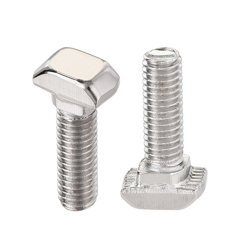  [AUSTRALIA] - uxcell M5x16mm T-Slot Drop-in Stud Sliding Bolt Screw Carbon Steel for 20 Series Aluminum Profile 8pcs