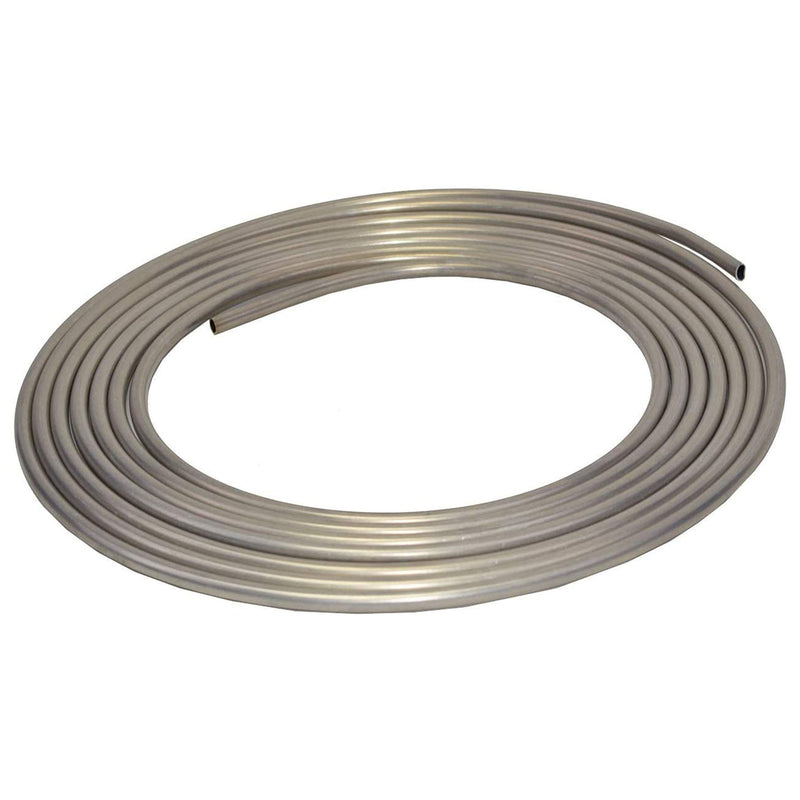 A-Team Performance 3003-Grade Aluminum Coiled Tubing Fuel Line Tube, 3/8 Inch, Diameter 25-Feet Roll.035-inch Wall Thickness. Compatible with Larger Tube Diameter - LeoForward Australia