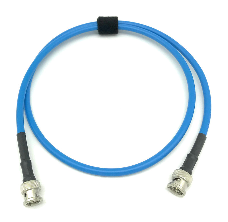 3ft AV-Cables 3G/6G HD SDI BNC Cable Belden 1505A RG59 - Blue 3ft - LeoForward Australia