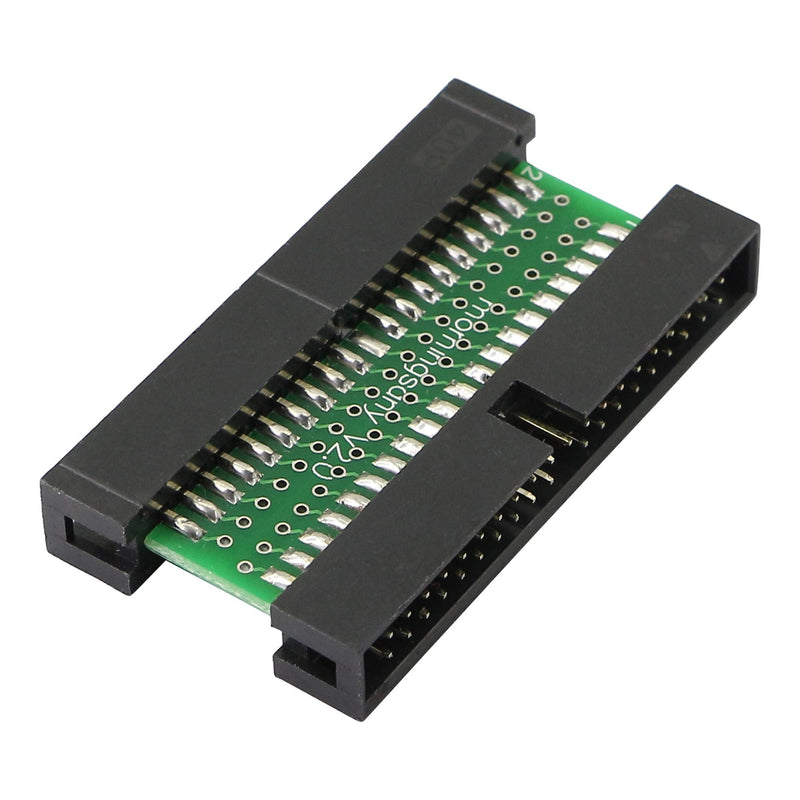  [AUSTRALIA] - PNGKNYOCN IDE 40 Pin Male to Male Hard Drive Adapter 3.5 Inch Hard Disk Interface Male to Male Plug Industrial Computer POS Machine IDE Electronic Disk Adapter (Parallel Type)