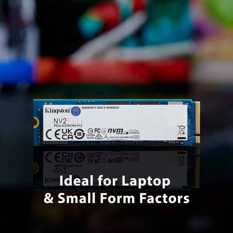  [AUSTRALIA] - Kingston NV2 500G M.2 2280 NVMe Internal SSD | PCIe 4.0 Gen 4x4 | Up to 3500 MB/s | SNV2S/500G 500GB