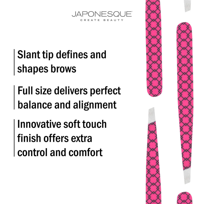 JAPONESQUE Velvet Touch Slant Tweezer - LeoForward Australia