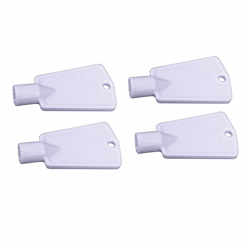 297147700 (4-Pack) Freezer Door Keys Compatible With Kenmore Electrolux Freezers - Replaces Replaces AP4301346, 216702900 - LeoForward Australia