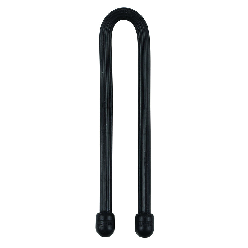  [AUSTRALIA] - Nite Ize Original Gear Tie, Reusable Rubber Twist Tie, 6-Inch, Black, 2 Pack, Made in the USA 6" - 2-Pack