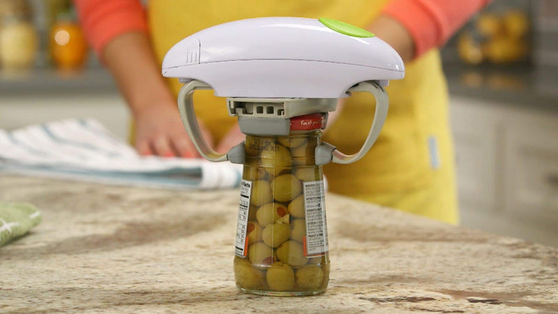 [AUSTRALIA] - Robo Twist Electric Jar Opener– The Original RoboTwist One Touch Electric Handsfree Easy Jar Opener, Works for Jars of All Sizes - As Seen on TV