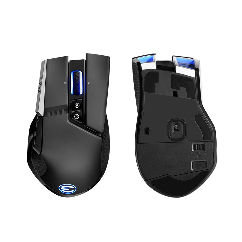  [AUSTRALIA] - EVGA X20 Gaming Mouse, Wireless, Black, Customizable, 16,000 DPI, 5 Profiles, 10 Buttons, Ergonomic 903-T1-20BK-KR