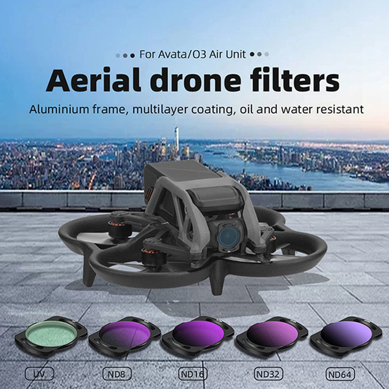  [AUSTRALIA] - UV Filter Compatible for DJI Avata/O3 Air Unit Drone Filters Accessories UV