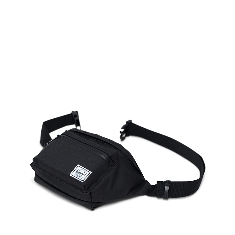 Herschel Seventeen Waist Pack 3.5L Black/Black Zipper - LeoForward Australia