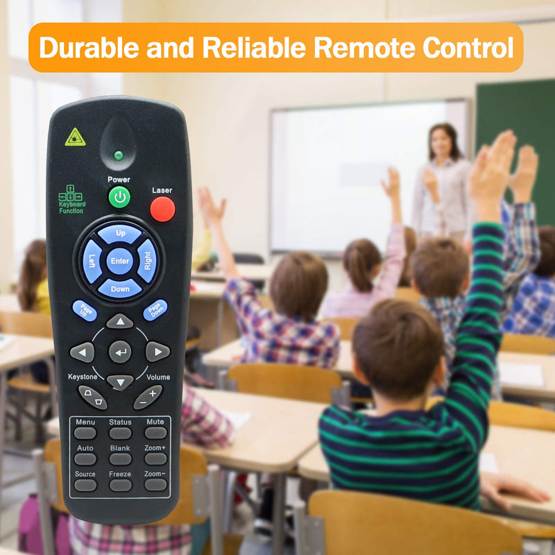  [AUSTRALIA] - ESolid Projector Remote Control for Promethean EST-P1 UST-P1 UST-P2 PRM-25 PRM-32 PRM-33 PRM-35 PRM-42 PRM-45 PRM-45A (No Setting Needed) Projectors Controllor