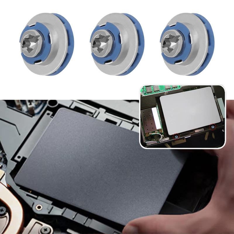  [AUSTRALIA] - 12PCS Hard Drive Mounting Screws Compatible with HP 3.5 Inch HDD DC5800 DC7800 DC7900 6005 6200 6300 Z200 6000 8000 8100 8200 Isolation Grommet Mute Screws