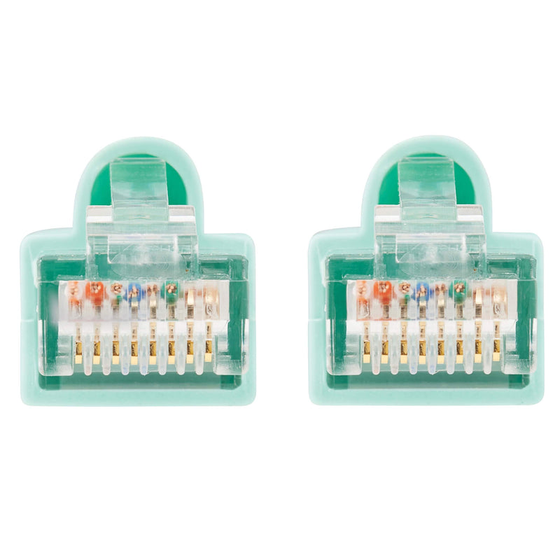  [AUSTRALIA] - Tripp Lite Augmented Cat6 (Cat6a) Snagless 10G Certified Patch Cable (RJ45 M/M) - Aqua, 14-ft.(N261-014-AQ)