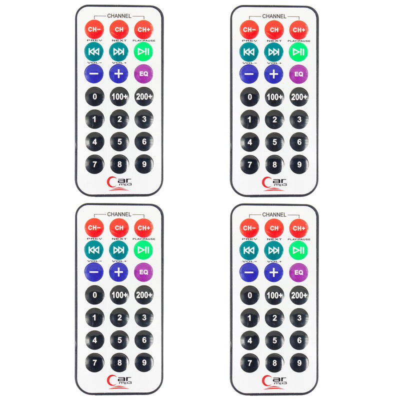  [AUSTRALIA] - jujinglobal 4pcs Mini Infrared Remote Control for Arduino Raspberry PI DIY