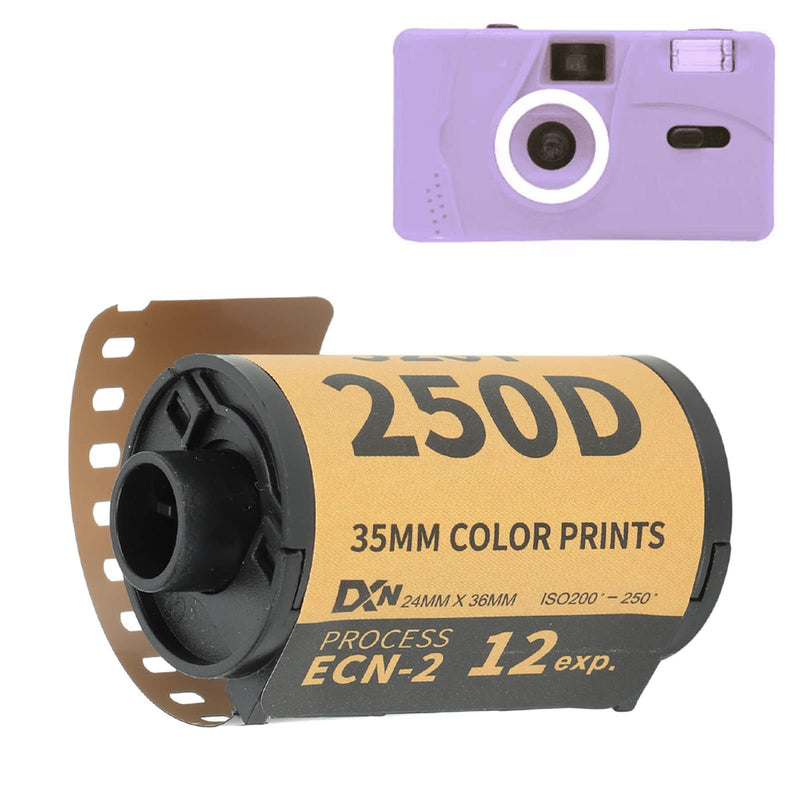  [AUSTRALIA] - Colour Prints, Color Print Film Wide Exposure Range 35mm High Resolution 200-250 Degree Light Sensitivity Professional ECN 2 Process for 135 Camera (12 Sheets) 12 Sheets