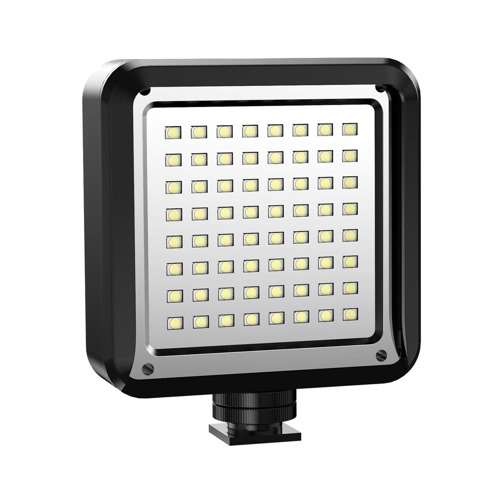  [AUSTRALIA] - LED Video Light, AOOE 64 LED Ultra Bright Dimmable Camera Panel Light for Canon, Nikon, Pentax,Panasonic, Sony, Samsung, Olympus and All DSLR Cameras