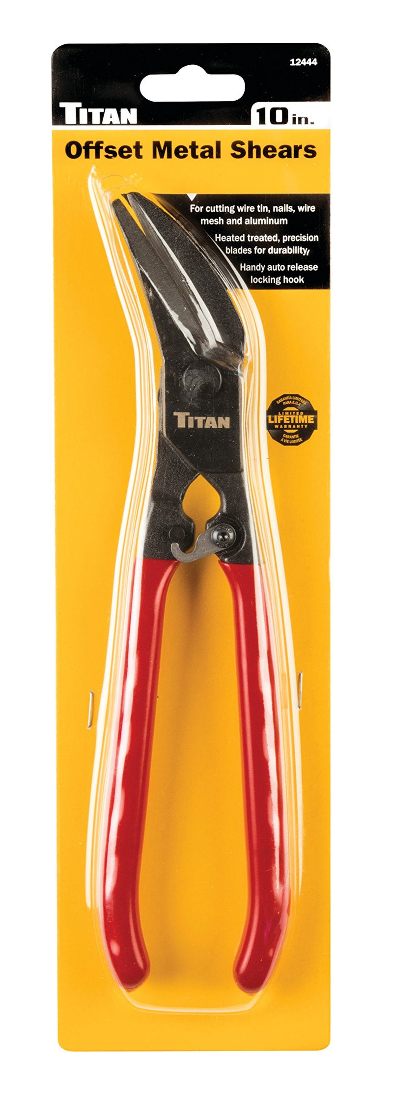  [AUSTRALIA] - Titan Tools - Multi-Purpose 10 Offset Metal Shear (12444)