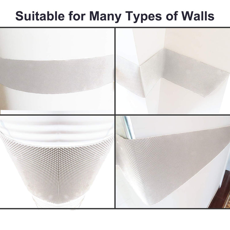 Ampulla GWP01S Super Thick Waterproof Garage Wall Protector, Designed in Germany - 2 Pieces in One Roll (1/6" Thickness) 1/6" Thickness White - LeoForward Australia