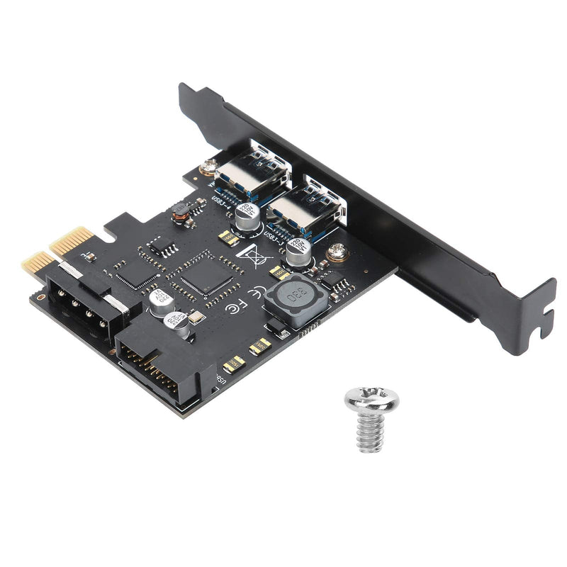  [AUSTRALIA] - STW‑3002 Wide Compatibility 5Gbps PCI Express Card Expansion Board Hot Plug PCI‑E to USB3.0 for Desktop Computer