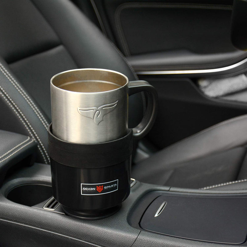  [AUSTRALIA] - Car Cup Holder Expander Organizer with Adjustable Base, Fit for 32/40 Ounce Hydro Flasks, 30/32/38/48 Oz Nalgenes, 20/26/30 Ounce Yeti Ramblers, 40 Ounce Klean Kanteens, 32/40 Ounce Camelbak