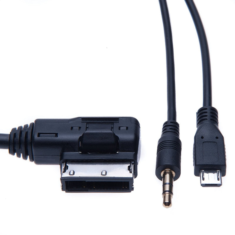  [AUSTRALIA] - Micro USB AMI MDI Adapter for Audi A3, A4, S4, A5, S5, A6, S6, A8, S8, A8-L, Q3, Q5, Q7, All Road, TT, R8, VW Volkswagen Jetta, Golf Mk6, Passat, Tiguan, Touareg, EOS, CC, GTI, Wagon B6, Skoda Superb