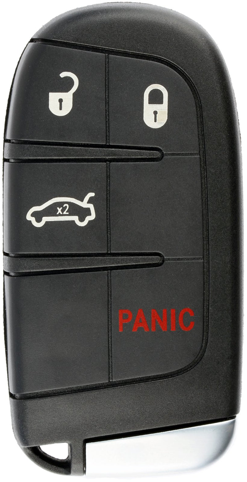  [AUSTRALIA] - KeylessOption Keyless Entry Remote Car Smart Key Fob for Dodge Charger Challenger Dart Journey Chrysler 300 M3N-40821302 1x