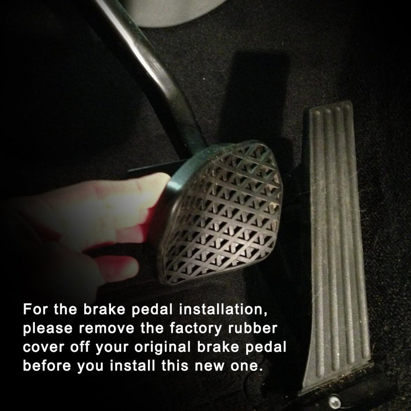 Signswise No Drill Anti-slip AT Fuel Gas Brake Pedal Cover For BMW 1 3 5 7 Series X3 X5 Z4 - LeoForward Australia