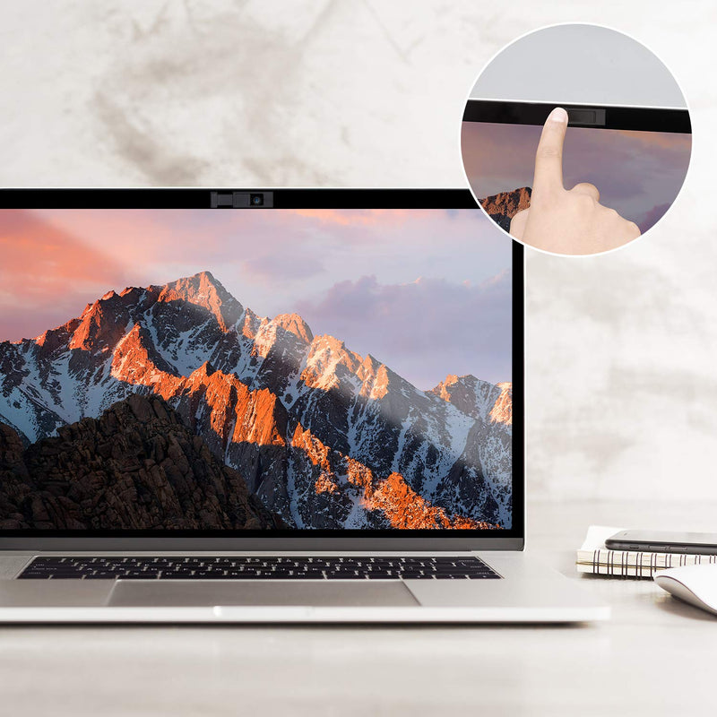  [AUSTRALIA] - Dcreate Laptop Webcam Cover Slide - Slim Web Camera Blocker for Laptops, Apple Macbook, Mac, Lenovo, Hp, Webcam Privacy, Camera Hider, Improved 3M Adhesive, 0.035 Inch