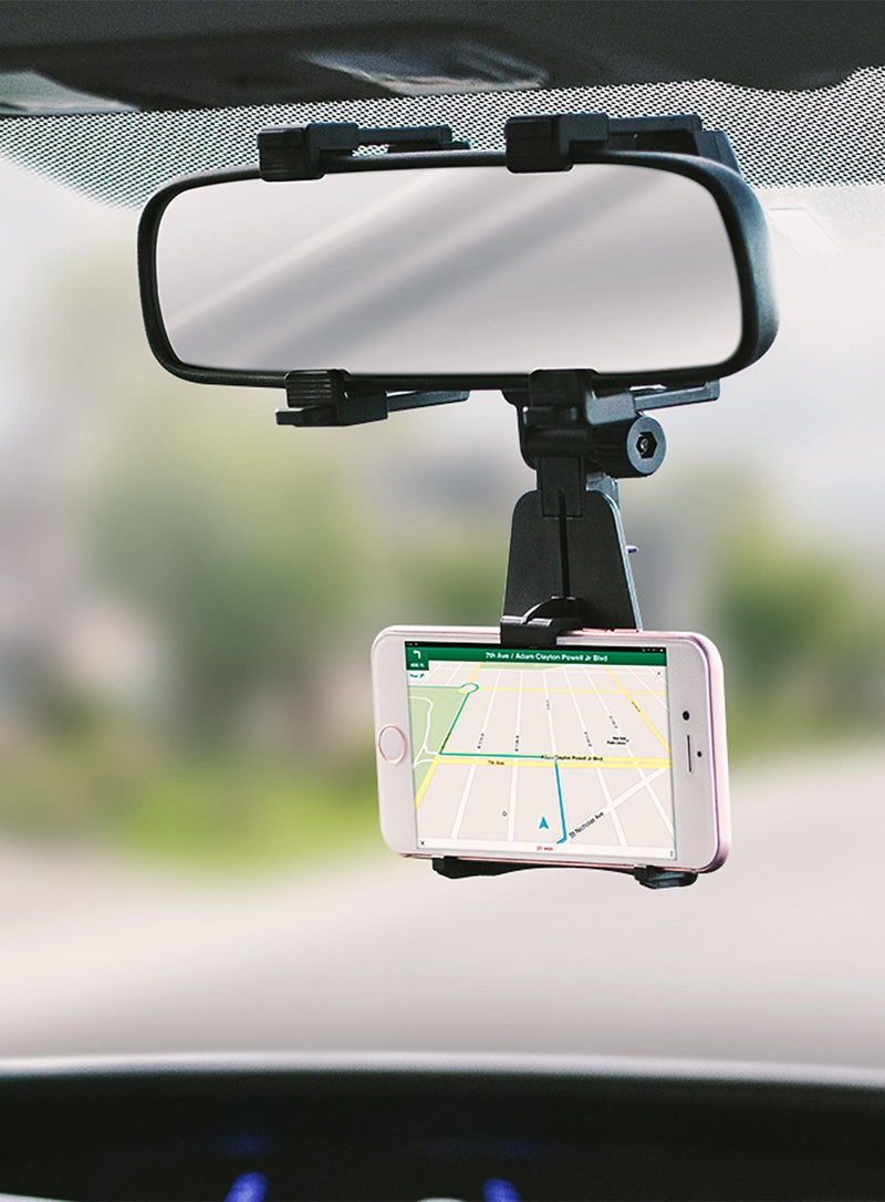  [AUSTRALIA] - Aduro Grip Clip Universal Rearview Mirror Car Mount