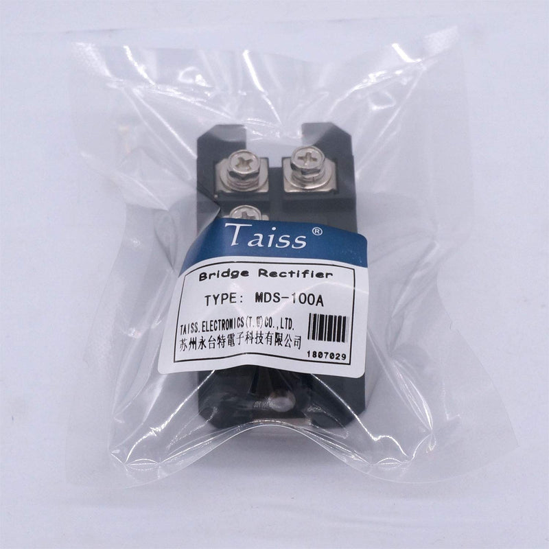  [AUSTRALIA] - Taiss Bridge Rectifier 100A 1600V 5 Terminals 3 Phase Diode Module rectifier MDS-100A