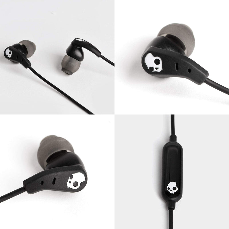  [AUSTRALIA] - Skullcandy Set in-Ear Earbud with Lightning Connector - True Black Black/White