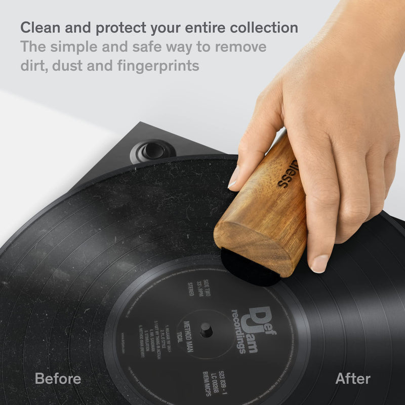  [AUSTRALIA] - Boundless Audio Record Cleaning Kit - Vinyl Record Cleaner Brush Bundle with Velvet Record Brush, Stylus Brush, Record Cleaning Solution, Cleaning Brush & Metal Case - 6 Piece Vinyl Cleaning Kit