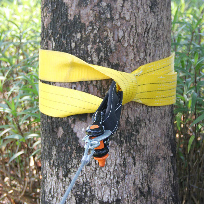  [AUSTRALIA] - JCHL Tree Saver Strap, 3 inchX9 Foot Winch Strap, Tow Strap, Heavy Duty 36,000 Pound Capacity