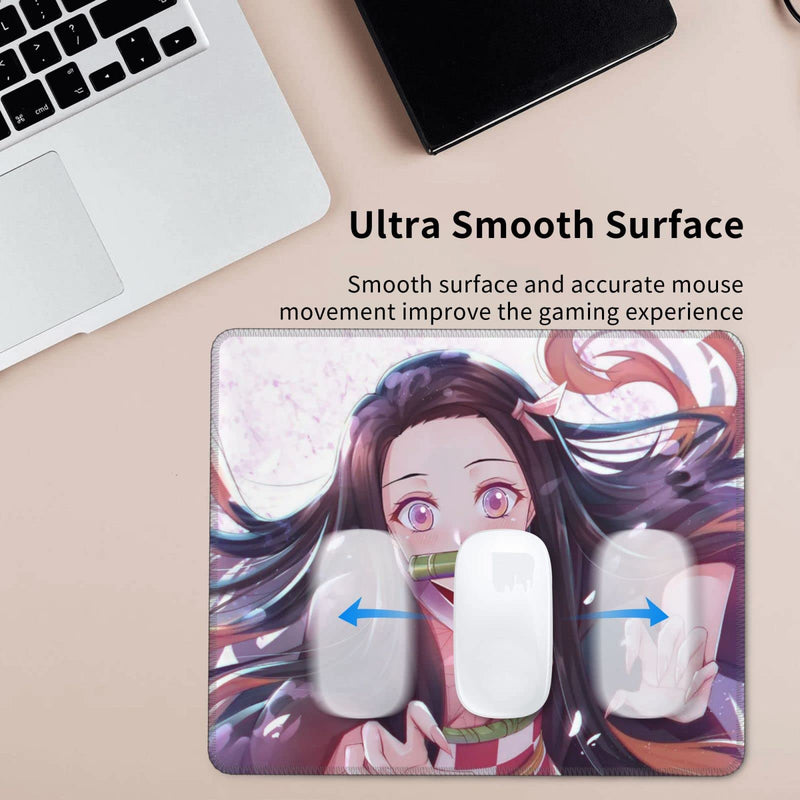  [AUSTRALIA] - Anime Mouse Pad Cute Mouse Mat Anime Small Mousepads with Nonslip Base for Computer Laptop Wireless Mouse 7.9X9.5 Anime pattern1