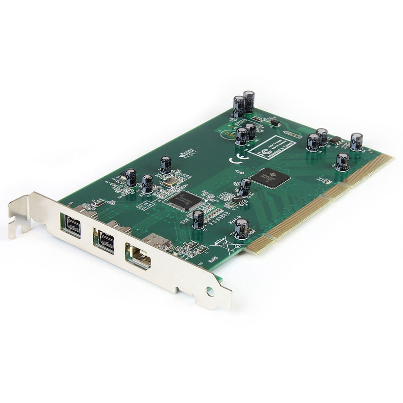 [AUSTRALIA] - StarTech.com 3 Port 2b 1a PCI 1394b High-quality FireWire Adapter Card (PCI1394B_3)