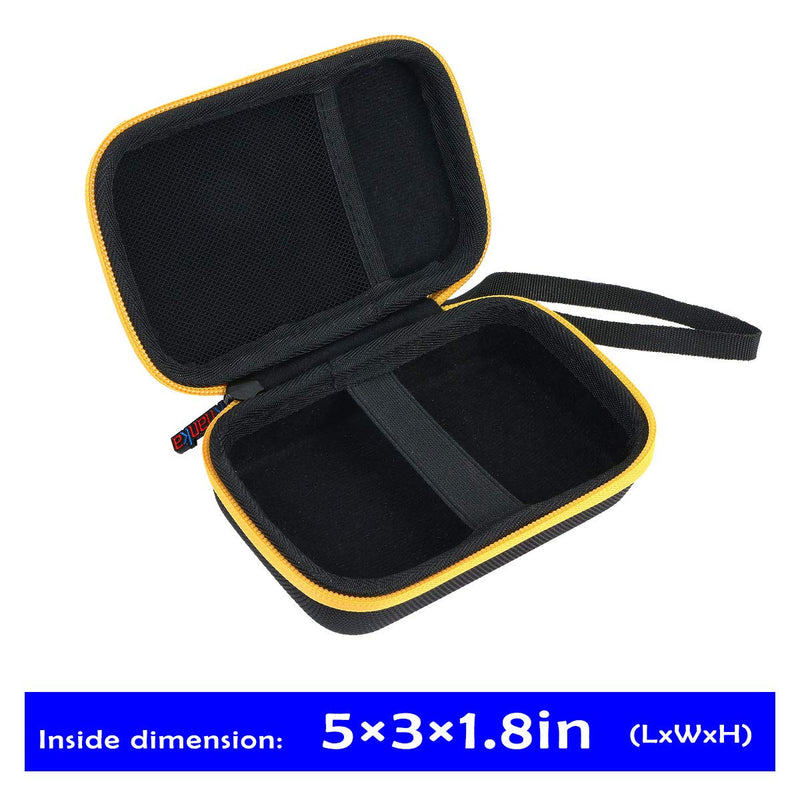  [AUSTRALIA] - Khanka Carrying Case Replacement for Fujifilm FinePix XP140/XP130/XP120/XP90 Waterproof Digital Camera (Yellow) Yellow