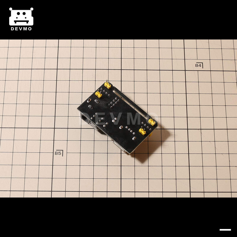  [AUSTRALIA] - DEVMO 3PCS 3X MB102 Breadboard Power Supply Module Prototype DC 6.5-12V to 3.3V 5V USB Compatible with Ar-duino Bread Board