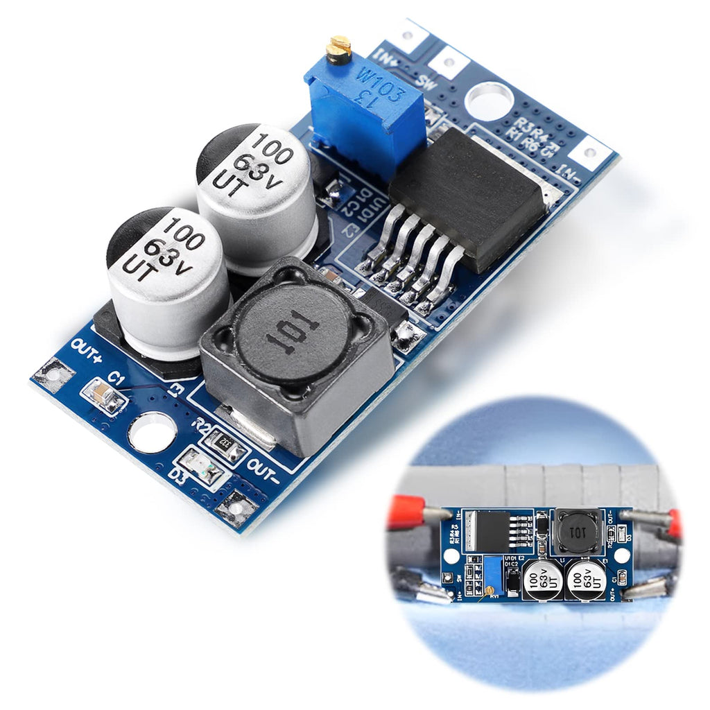  [AUSTRALIA] - Buck Converter DC DC converter Adjustable 48V to 3v5v12v Voltage regulator module LM2596HV Adjustable voltage regulator